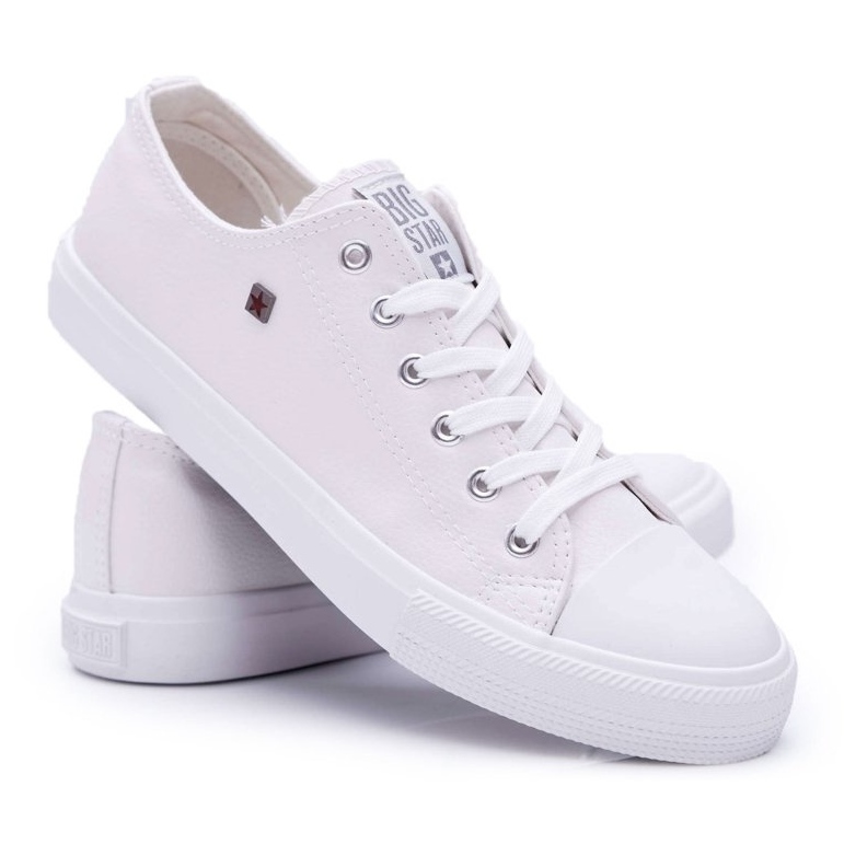 Baskets Basses Homme Big Star Blanc V174347 blanche 1 Baskets Basses Homme Big Star Blanc V174347 blanche 1