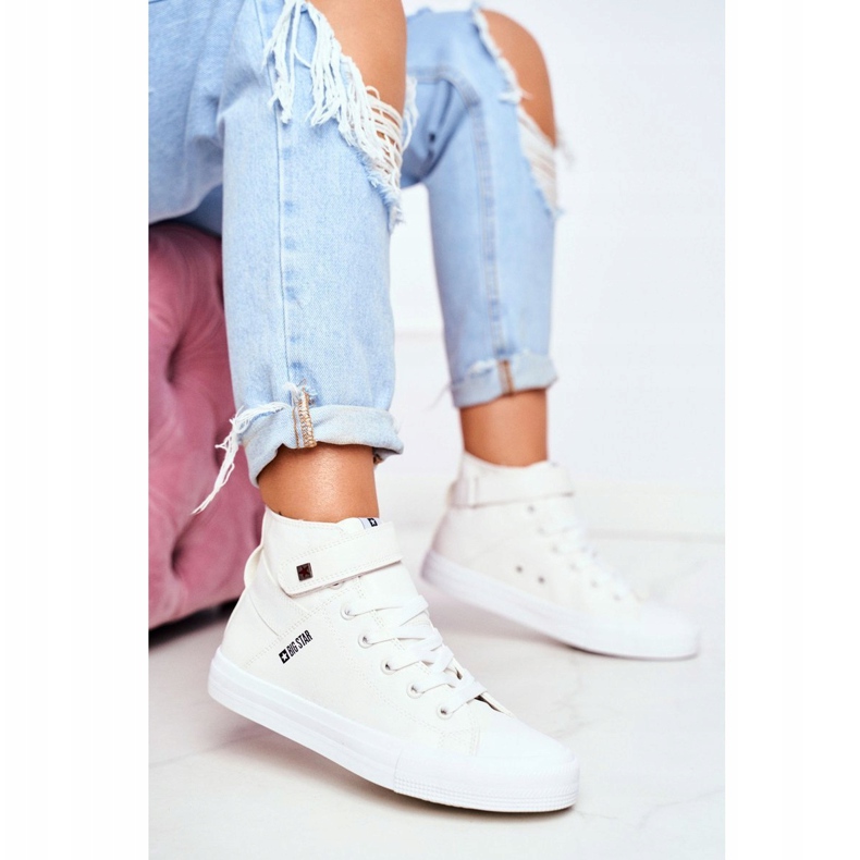 Baskets Femme Big Star Blanc V274541 blanche 1 Baskets Femme Big Star Blanc V274541 blanche 1
