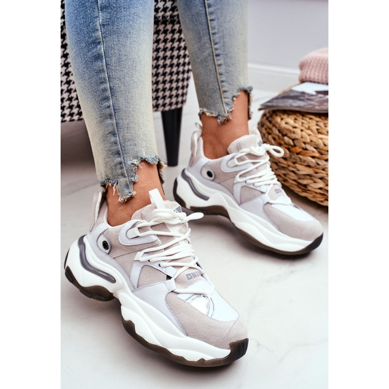 Chaussures de sport pour femmes Big Star by Daniel Lopez Blanc FF274A576 1