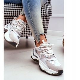 Chaussures de sport pour femmes Big Star by Daniel Lopez Blanc FF274A576 2