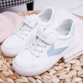 Baskets Enfant Enfant Big Star Avec Velcro Blanc FF374120 blanche 1