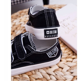 Chaussures Enfant Baskets Big Star Avec Velcro Noir FF374062 2