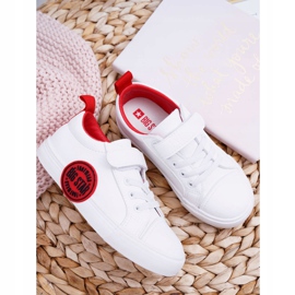 Baskets Enfant Enfant Big Star Avec Velcro Blanc FF374088 ['blanc'] 2