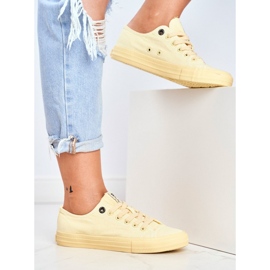 Baskets Femme Big Star Jaune DD274441 4
