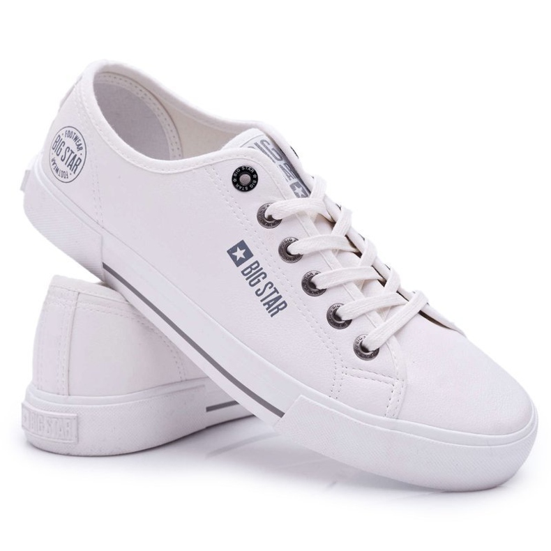 Baskets Basses Homme Big Star Blanc FF174054 1