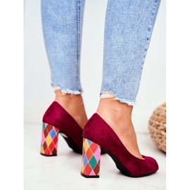 Escarpins Femme Sergio Leone Suede Fuchsia PB135 Be Mine! rose 1