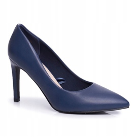 Vinceza Escarpins Classiques Femme Bleu Marine Marine 1