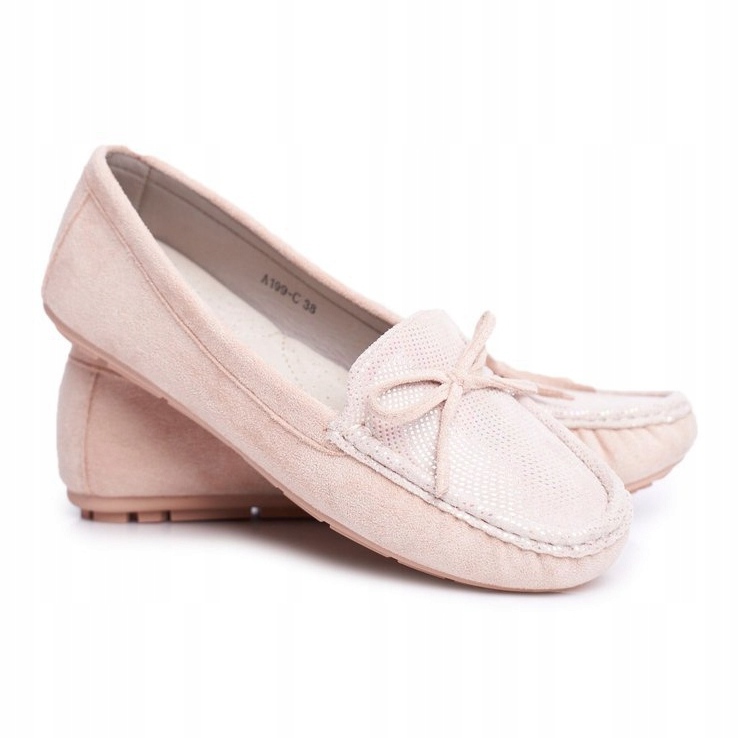 Mocassins Femme Daim S.Barski A199 Beige Wannabe 1