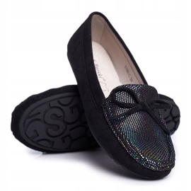 Mocassins Femme Daim S.Barski A199 Noir Wannabe le noir 6