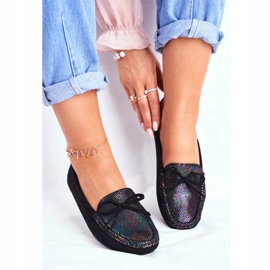 Mocassins Femme Daim S.Barski A199 Noir Wannabe le noir 4