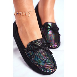 Mocassins Femme Daim S.Barski A199 Noir Wannabe le noir 5