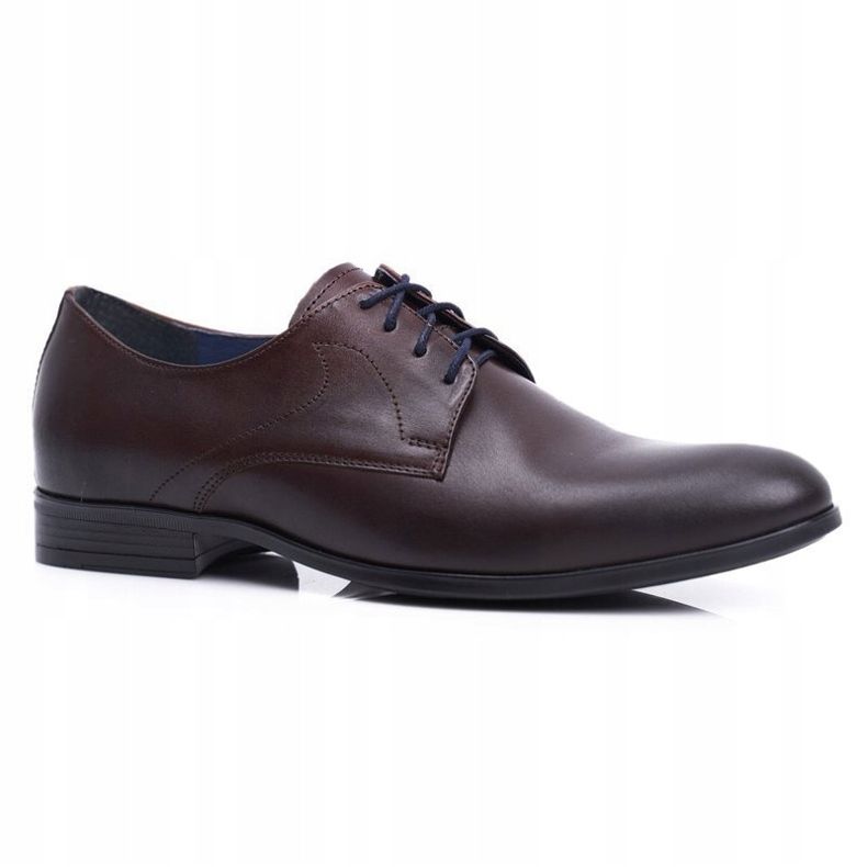 Chaussures Brogues Homme Décontractées Nikopol Cuir Marron 1735 brun 1
