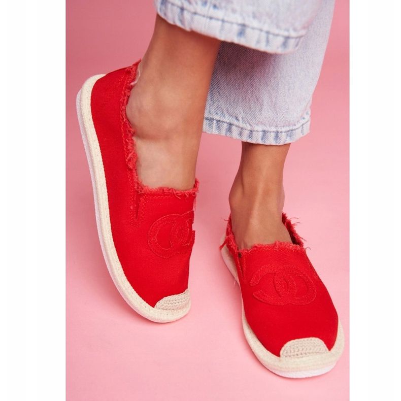 PS1 Espadrilles Femme Flaure Rouge 1