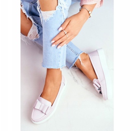 S.Barski Mocassins Femme en Cuir Rose Lovren 2 S.Barski Mocassins Femme en Cuir Rose Lovren 2