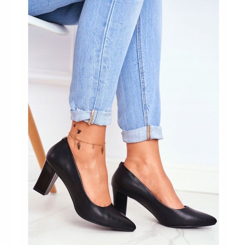 Escarpins Femme Sergio Leone PB403 Noir Herline le noir 1