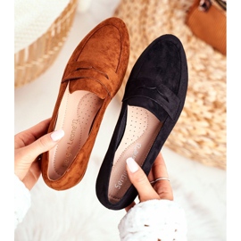 Mocassins Femme Daim Sergio Leone MK734 Noir Nebbi le noir 3