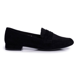Mocassins Femme Daim Sergio Leone MK734 Noir Nebbi le noir 5