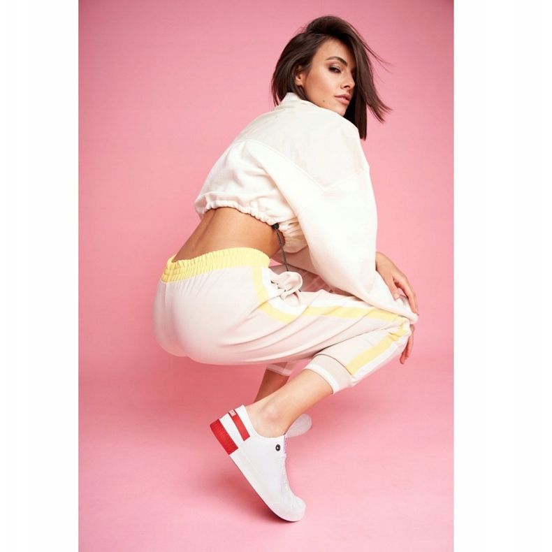 Baskets Femme Big Star Blanc FF274174 blanche 2 Baskets Femme Big Star Blanc FF274174 blanche 2