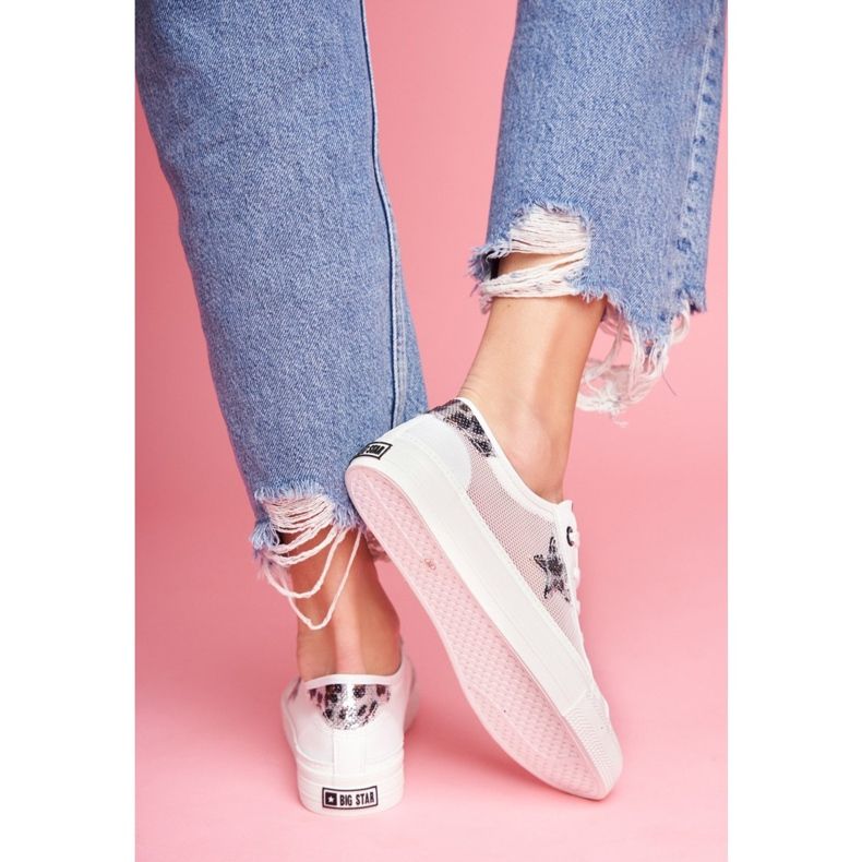 Baskets Femme Big Star Blanc FF274487 2