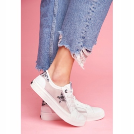 Baskets Femme Big Star Blanc FF274487 blanche 1