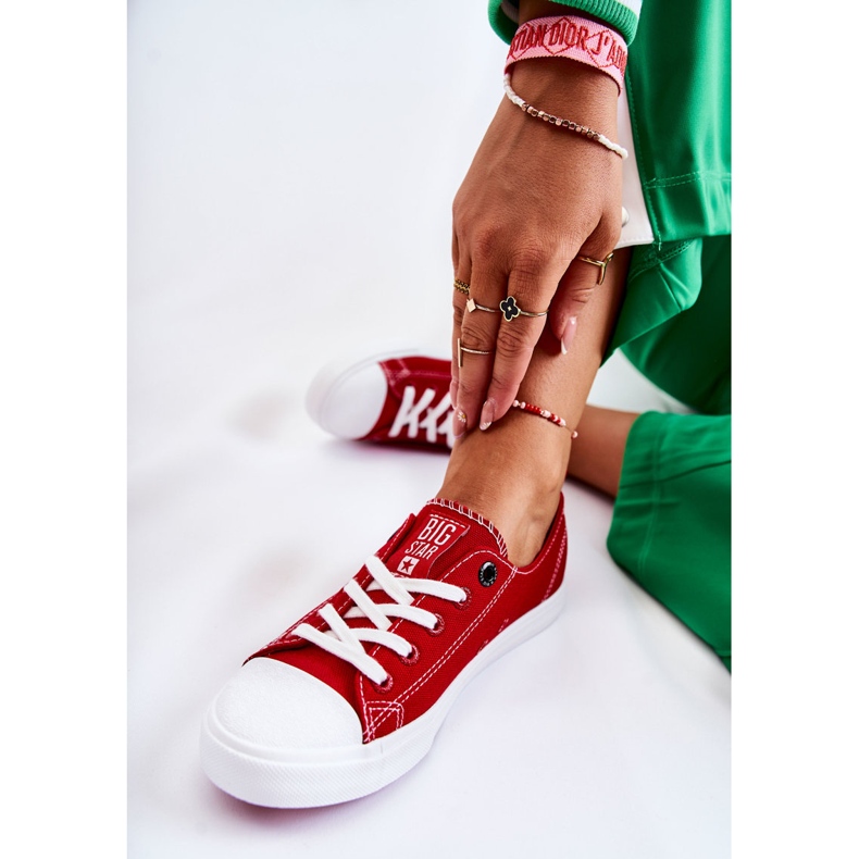 Baskets Femme Big Star Rouge FF274089 2