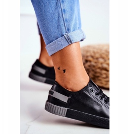 Baskets Femme Big Star Noir FF274177 le noir gris 2