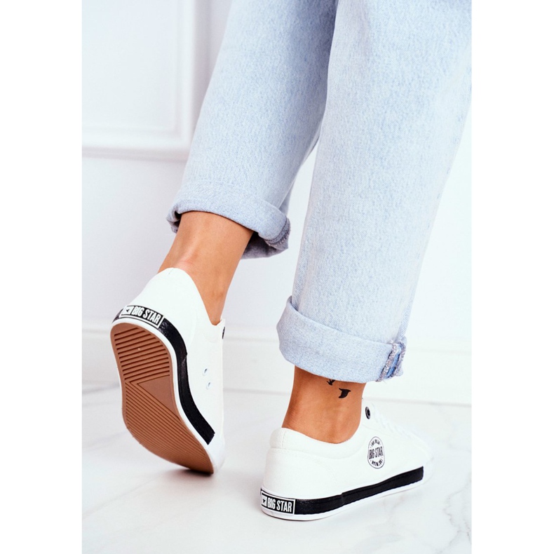 Baskets Femme Big Star Blanc FF274228 2