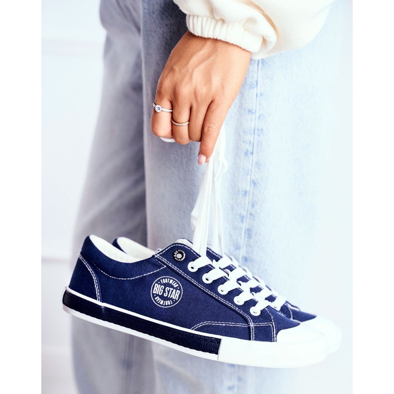 Baskets Femme Big Star Bleu Marine FF274229 1