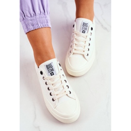 Baskets Femme Big Star Blanc FF274124 écru 2