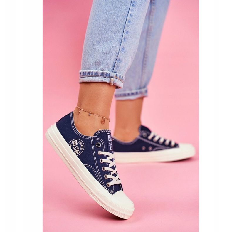 Baskets Femme Big Star Bleu Marine FF274125 2 Baskets Femme Big Star Bleu Marine FF274125 2