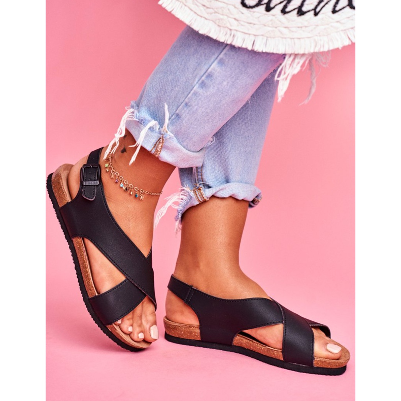 Sandales Femme Big Star Noir FF274621 2