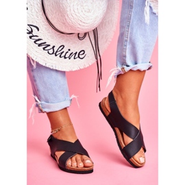 Sandales Femme Big Star Noir FF274621 le noir 1