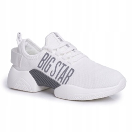 Chaussures de sport pour femmes Big Star Blanc FF274282 blanche 1 Chaussures de sport pour femmes Big Star Blanc FF274282 blanche 1