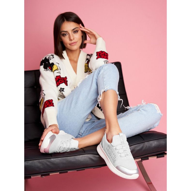 Chaussures de sport pour femmes Big Star Blanc FF274A410 1