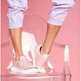Chaussures de sport pour femmes Big Star Rose clair FF274A413 2 Chaussures de sport pour femmes Big Star Rose clair FF274A413 2
