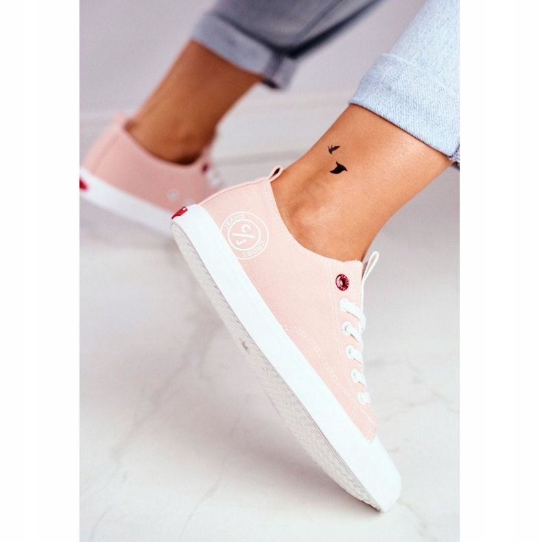 Baskets Femme Cross Jeans Rose FF2R4019C 2