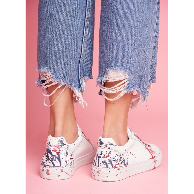 Baskets Femme Cuir blanc GOE FF2N3027 1