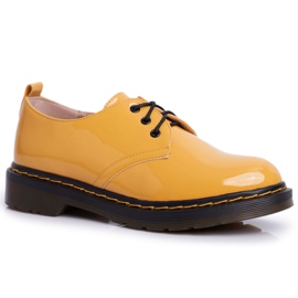 SEA Richelieu Femme Laqué Jaune Do It Better! 5