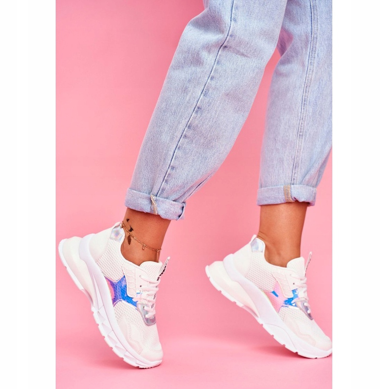 PS1 Chaussures de Sport Femme Blanc Sportivo blanche 1