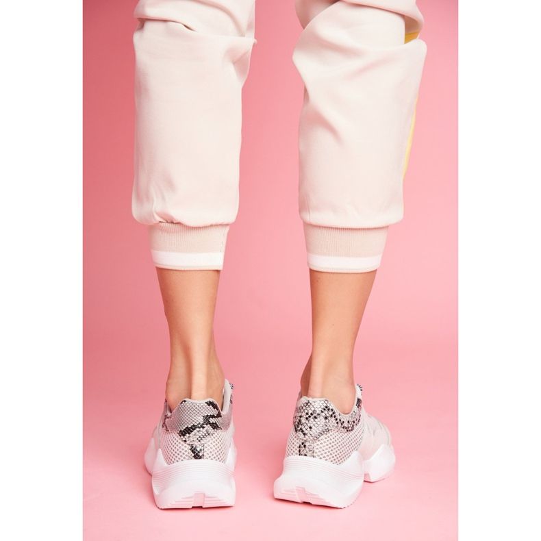 PS1 Chaussures Sport Femme Serpent Gris Giselle 1 PS1 Chaussures Sport Femme Serpent Gris Giselle 1