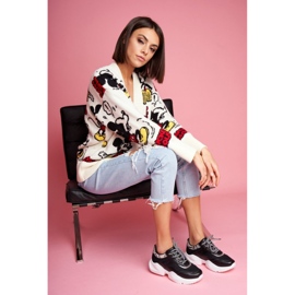 PS1 Chaussures Sport Femme Serpent Noir Giselle le noir 2 PS1 Chaussures Sport Femme Serpent Noir Giselle le noir 2