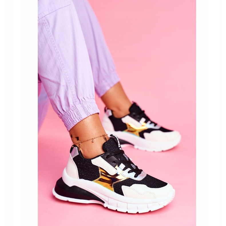 PS1 Chaussures de Sport Femme Noir Sportivo 2