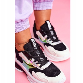 PS1 Chaussures de Sport Femme Noir Sportivo 1