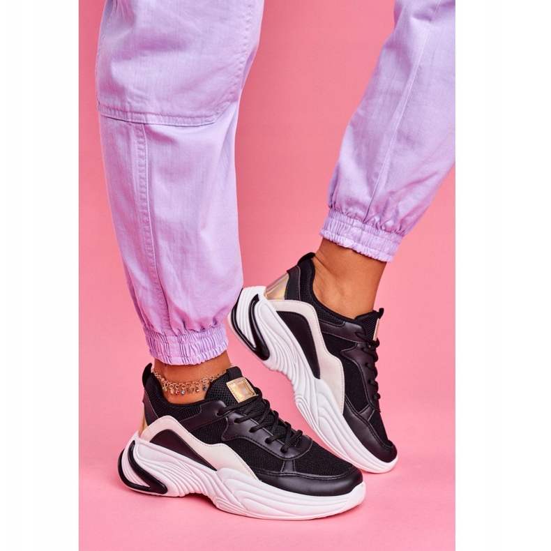 SEA Chaussures de sport pour femmes Pinner noir coloré blanc multicolore 1