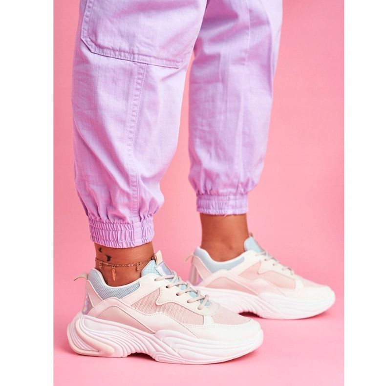 PS1 Chaussures de sport pour femmes Coloré Beige Pinner blanc 2