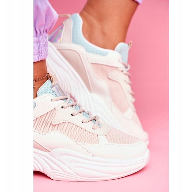 PS1 Chaussures de sport pour femmes Coloré Beige Pinner blanc 1