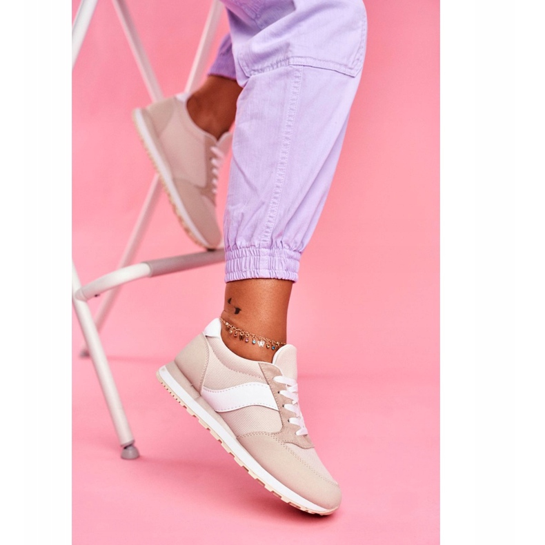 PS1 Chaussures de sport pour femmes Beige Déterminer 2 PS1 Chaussures de sport pour femmes Beige Déterminer 2