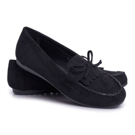 BUGO Mocassins Femme Daim Noir Velucci le noir 3