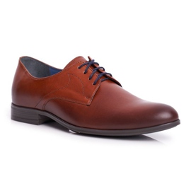 Chaussures Brogues Homme Décontractées Nikopol Cuir Marron 1735 BC40 brun 1