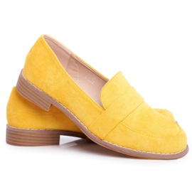 SEA Derbies Femme Daim Jaune Cintra 4